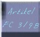 Zu den Artikeln der aktuellen Printausgabe FC 3/98