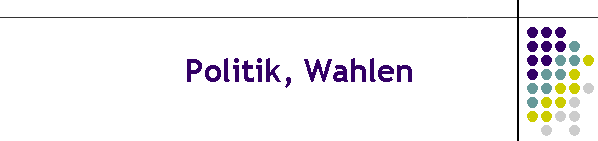 Politik, Wahlen